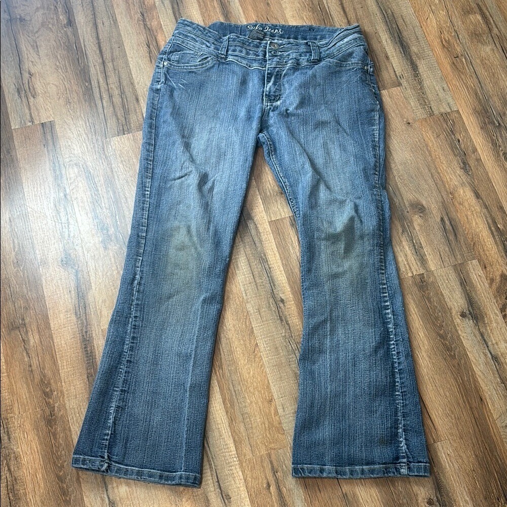 Suko Jeans Womens 14 Blue Flare‎ Cut